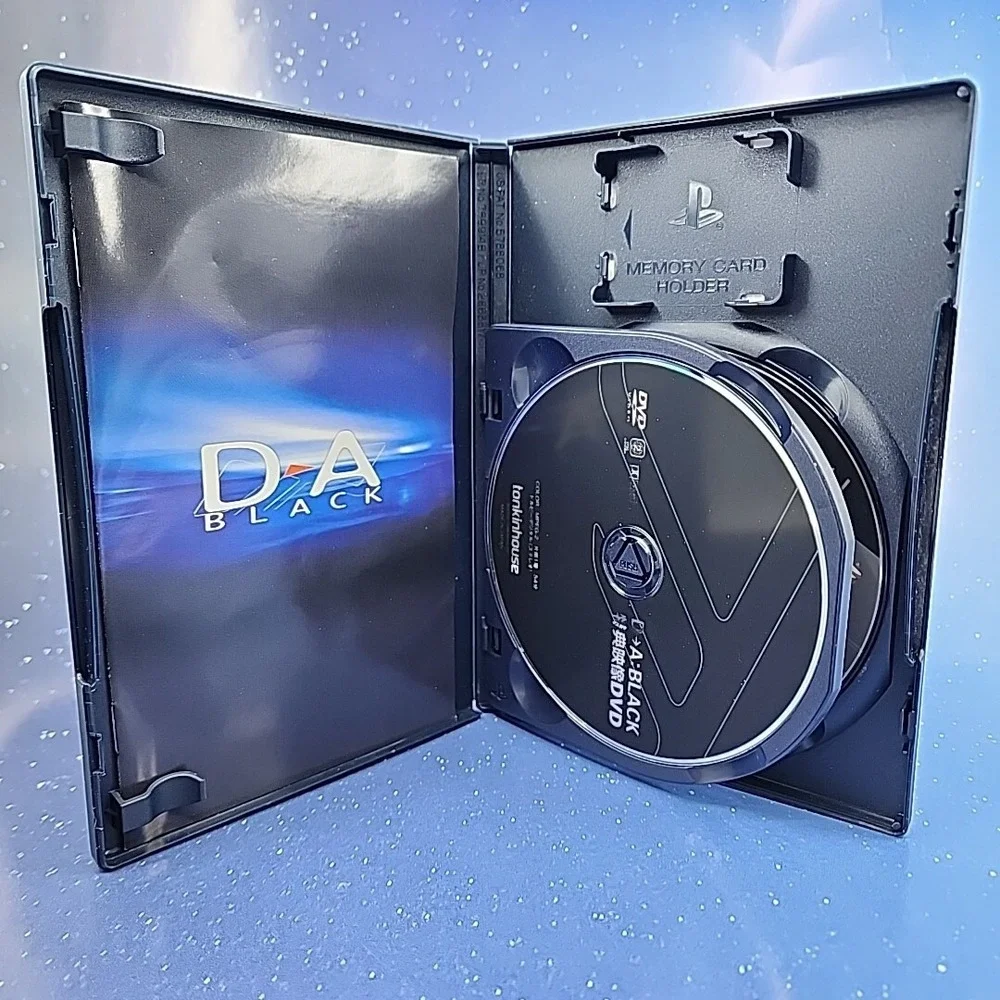 D-A BLACK First Edition (PlayStation 2, 2003) Japanese Import Game CIB Complete